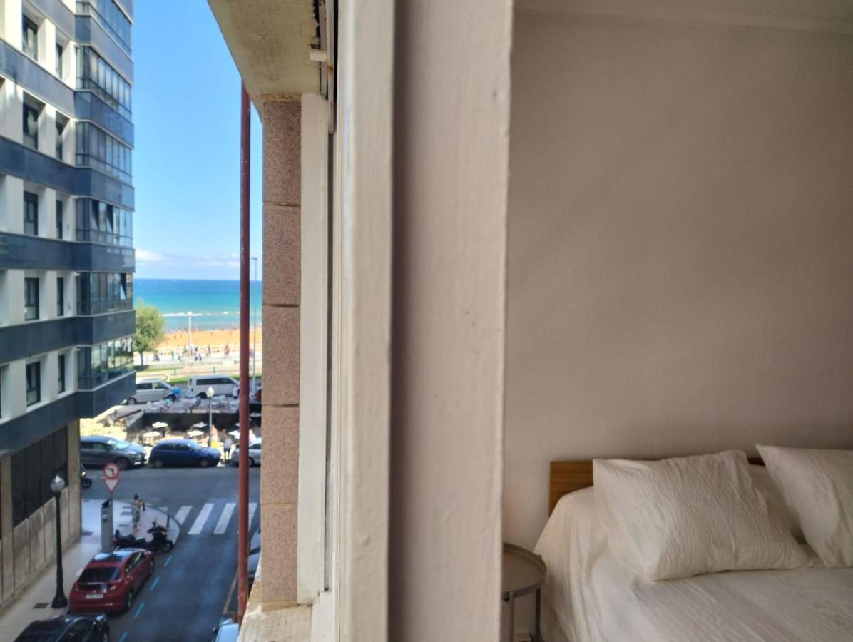 Apartamento El Real Gijón Exteriör bild